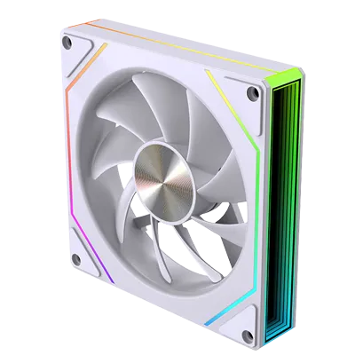 7 Pro White ARGB PWM 120mm Casing Fan