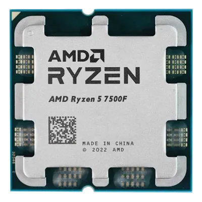 RYZEN 5 7500F Processor (Tray - Without Box) preview image 2