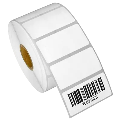 38mm x 25mm Barcode DT Sticker Roll (1000pcs)