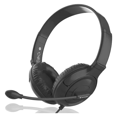 VERBATIM 66705 Headset With Noise Cancelling Mic