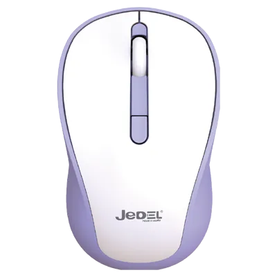 Jedel WS-739 Bluetooth+2.4Ghz Wireless Dual mode Combo (Purple) preview image 3