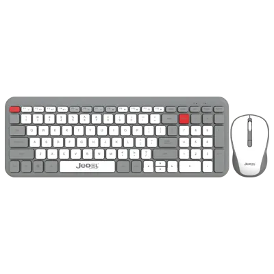 Jedel WS-739 Bluetooth+2.4Ghz Wireless Dual mode Combo (Gray)