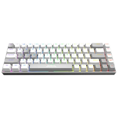 Jedel KL-141 Mechanical Gaming Keyboard (White)