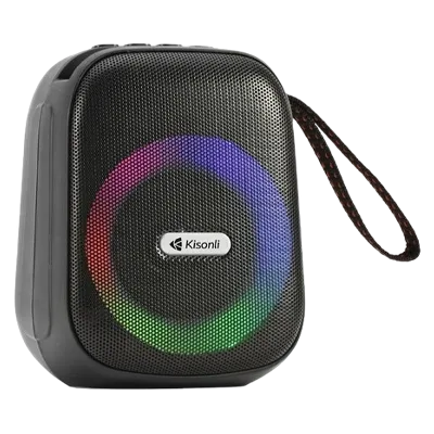 Kisonli S3  Mini Portable RGB Stereo Speaker
