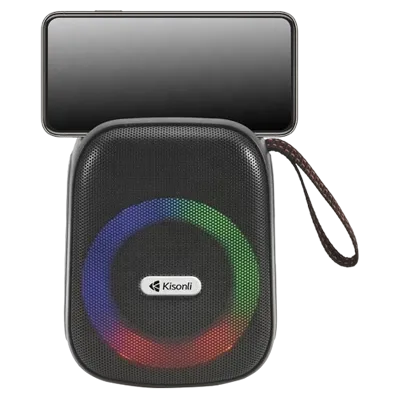 Kisonli S3  Mini Portable RGB Stereo Speaker preview image 3