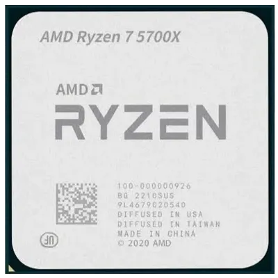 AMD RYZEN 7 5700X PROCESSOR (Tray - Without Box ) preview image 2
