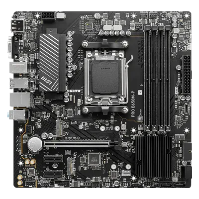 MSI PRO B650M-P DDR5 Motherboard preview image 2