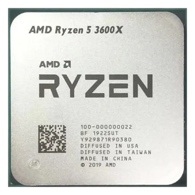 AMD RYZEN 5 3600X PROCESSOR (Tray - Without Box) preview image 2