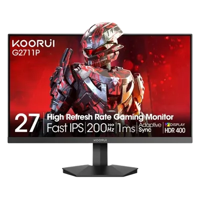 KOORUI G2711P 27" IPS FHD 200Hz Gaming Monitor