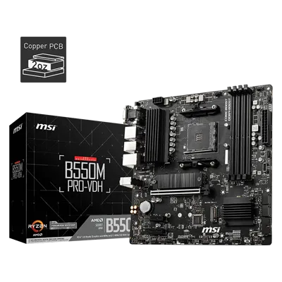 MSI B550M PRO-VDH Motherboard