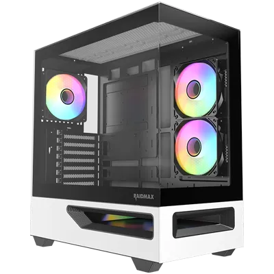 Raidmax Hurikkan H200 ARGB Full View Mid-Tower Gaming Case