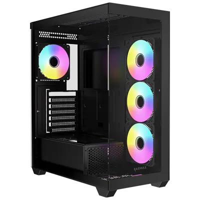 RAIDMAX INFINITA I800 ARGB MID-TOWER BLACK GAMING CASE