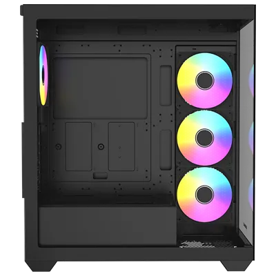 RAIDMAX INFINITA I800 ARGB MID-TOWER BLACK GAMING CASE preview image 2