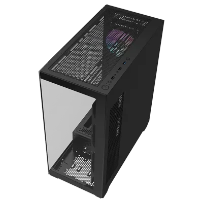 RAIDMAX INFINITA I800 ARGB MID-TOWER BLACK GAMING CASE preview image 3