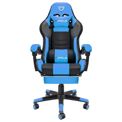 Furgle Master F041A-JT Blue Gaming Chair with Footrest preview image 2
