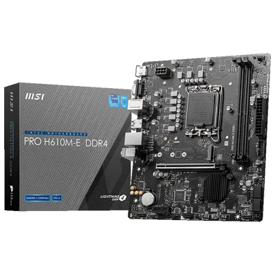 MSI H610M-E DDR4 Motherboard