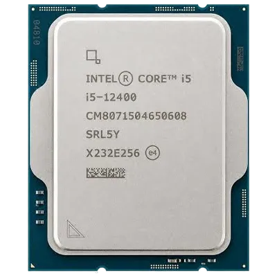 INTEL core I5-12400 PROCESSOR (Tray-Without Box) preview image 2