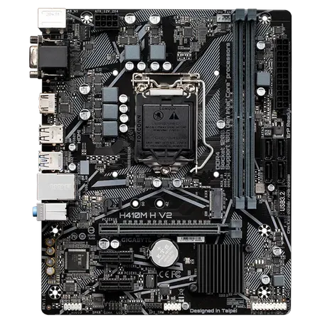 GIGABYTE H410M H V2 Motherboard preview image 2