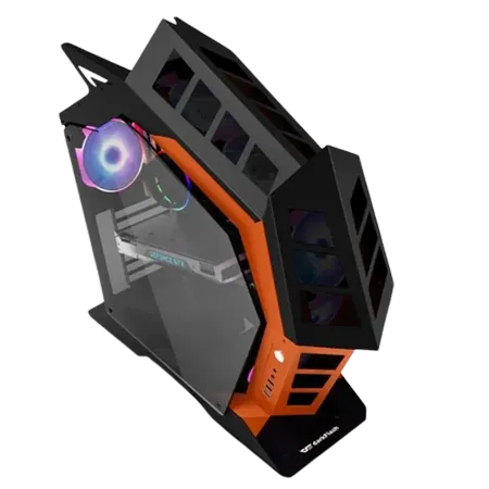 darkFlash Knight-K1 ATX PC Case (Orange-Black) darkFlash Knight-K1 ATX PC Case (Orange-Black)