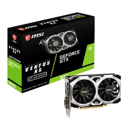 MSI GEFORCE GTX 1650 D6 VENTUS XS V1 4GB GDDR6X GRAPHICS CARD - ITLAB ...