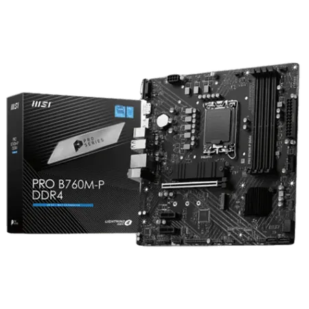 MSI PRO B760M P DDR5 MOTHERBOARD MSI PRO B760M P DDR5 MOTHERBOARD