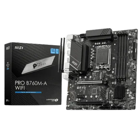 MSI PRO B760M-A (WIFI) DDR5 MOTHERBOARD