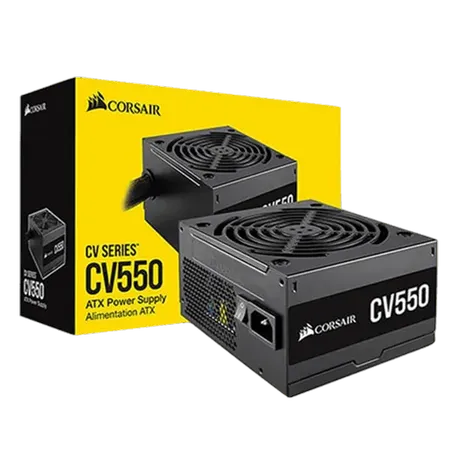 Corsair CV550 - 550W 80 Plus Bronze Certified Power Supply Corsair CV550 - 550W 80 Plus Bronze Certified Power Supply