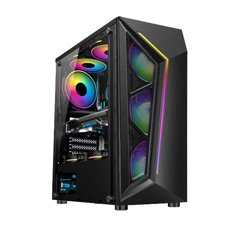 RUIX V8 Gaming Case (Black)