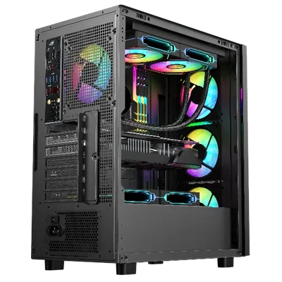 Ruix Xing Gaming Computer Case (black) preview image 2
