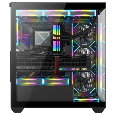 Ruix ANION 360A Black Gaming Computer Case preview image 2