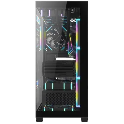 Ruix ANION 360A Black Gaming Computer Case preview image 3