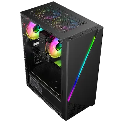Ruix LC01 Computer Case (Black) preview image 2