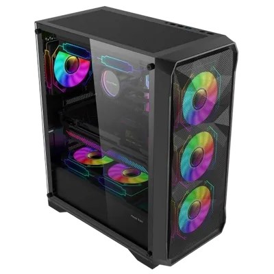 POWER TRAIN MOHE 6 Black Computer Case preview image 2