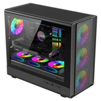 POWER TRAIN N1 Black Computer Case preview image 2