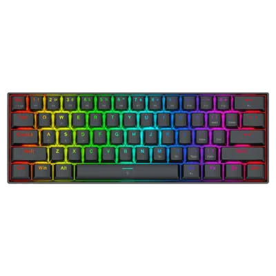 Redragon FIZZ K617 RGB Mechanical Gaming Keyboard (Black)