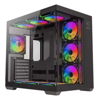 MSI PAG PLUS PANO 100L PZ BLACK Computer Case