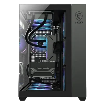 MSI PAG PLUS PANO 100L PZ BLACK Computer Case preview image 2