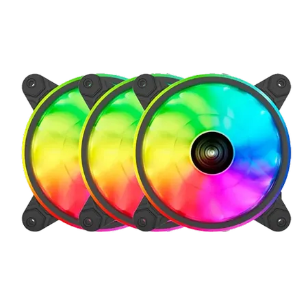RAIDMAX NV-T120FBR3 X3 ARGB FAN KIT WITH CONTROLLER RAIDMAX NV-T120FBR3 X3 ARGB FAN KIT WITH CONTROLLER