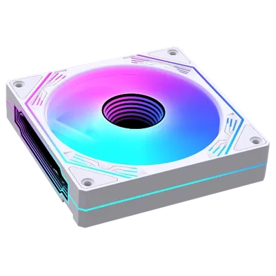 SQ-120 PWM ARGB White Casing Fan