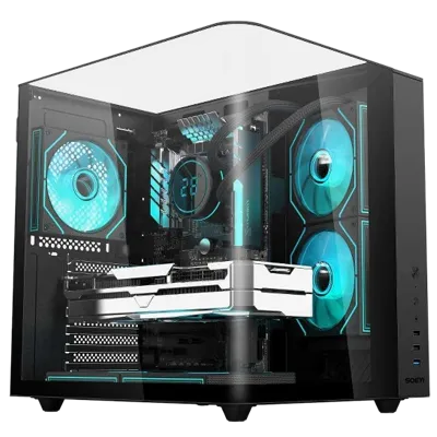 SOEYI CH3 Black Gaming Computer Case