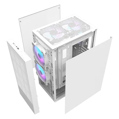 darkFlash A290 White Gaming Case preview image 3