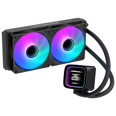 LOVINGCOOL LC-240-HK LIQUID CPU Cooler (Black)