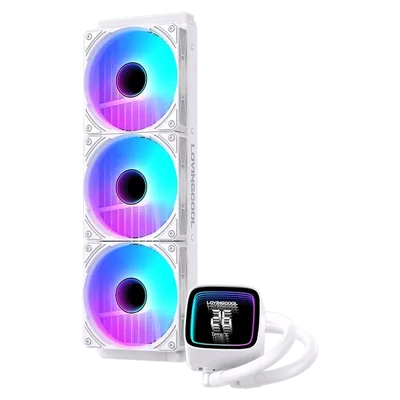 LOVINGCOOL LC-360-HK LIQUID CPU Cooler (White) preview image 2