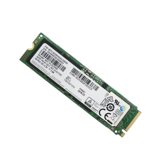 512GB / 500GB NVMe SSD