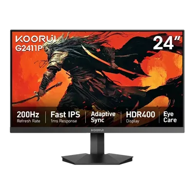 KOORUI G2411P 24" IPS FHD 200Hz Gaming Monitor