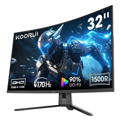 KOORUI G3221SC 32" VA 2K 170Hz Curved Monitor