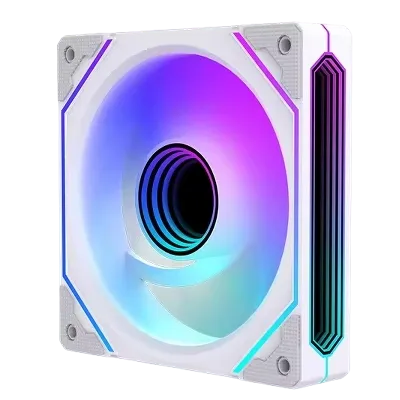 LOVINGCOOL 6 Pro White ARGB PWM 120mm Casing Fan